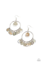 Load image into Gallery viewer, paparazzi-accessories-cabana-charm-silver-earrings
