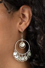 Load image into Gallery viewer, Cabana Charm - Silver Earrings - Paparazzi Jewelry
