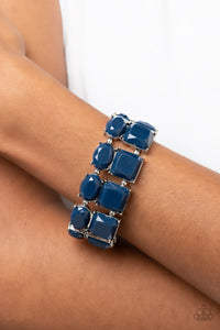 Dont Forget Your Toga - Blue Bracelet - Paparazzi Jewelry