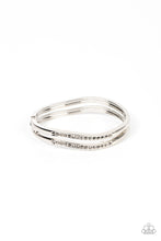 Load image into Gallery viewer, paparazzi-accessories-gen-z-glamour-silver-bracelet

