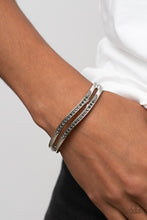 Load image into Gallery viewer, Gen Z Glamour - Silver Bracelet - Paparazzi Jewelry
