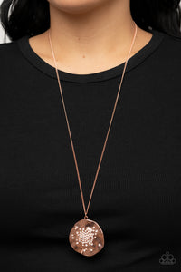 Boom and COMBUST - Copper Necklace - Paparazzi Jewelry