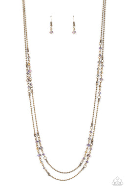 paparazzi-accessories-petitely-prismatic-brass-necklace