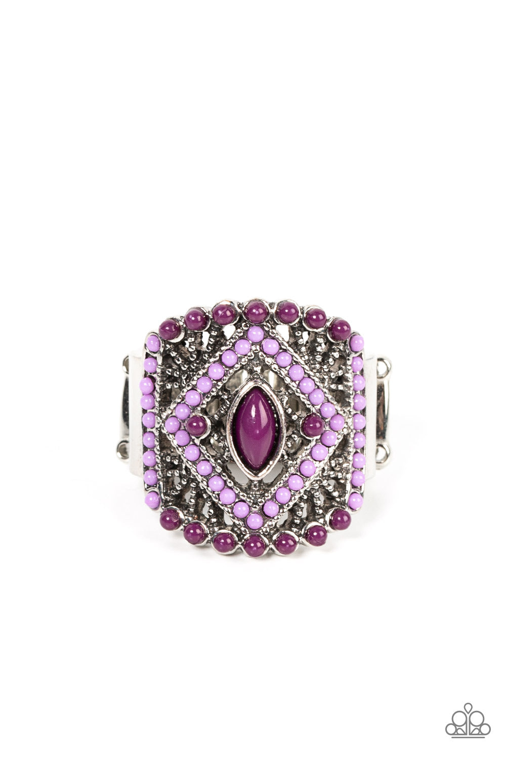 paparazzi-accessories-amplified-aztec-purple-ring