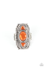 Load image into Gallery viewer, paparazzi-accessories-castle-terrace-orange-ring
