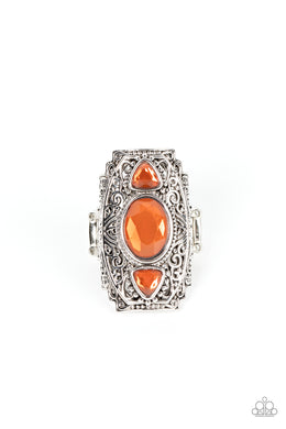 paparazzi-accessories-castle-terrace-orange-ring