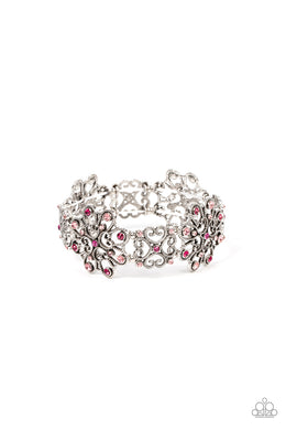 paparazzi-accessories-regal-recognition-pink-bracelet