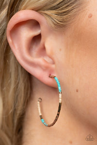 Joshua Tree Tourist - Brass Earrings - Paparazzi Jewelry