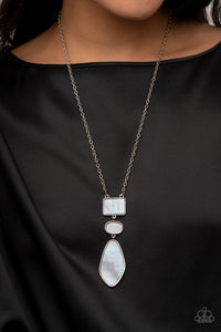 Hidden Cove - Silver Necklace - Paparazzi Jewelry