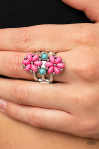 Fredonia Florist - Pink Ring - Paparazzi Jewelry