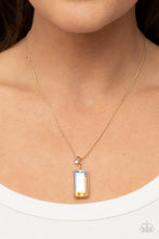 Load image into Gallery viewer, Cosmic Curator - Gold Necklace - Paparazzi Jewelry
