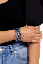 Load image into Gallery viewer, Gondola Groves - Blue Bracelet - Paparazzi Jewelry
