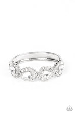 Load image into Gallery viewer, paparazzi-accessories-for-the-win-white-bracelet
