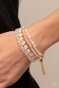 Day Trip Trinket - Gold Bracelet - Paparazzi Jewelry