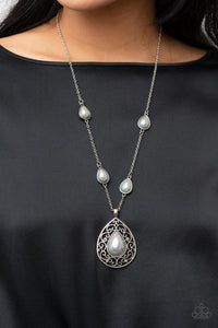 Magical Masquerade - Silver Necklace - Paparazzi Jewelry