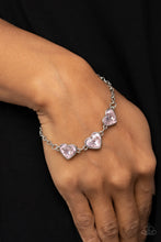 Load image into Gallery viewer, Little Heartbreaker - Pink Bracelet - Paparazzi Jewelry

