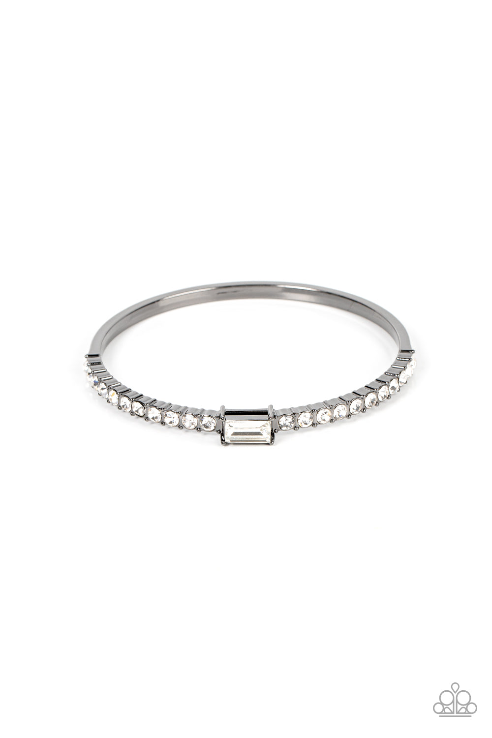 paparazzi-accessories-party-crashing-couture-black-bracelet