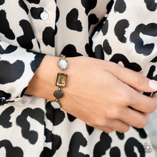 Load image into Gallery viewer, Jewelry Box Bauble - Brass Bracelet - Paparazzi Jewelry
