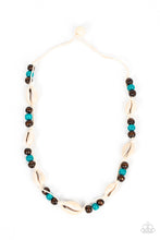 Load image into Gallery viewer, paparazzi-accessories-bermuda-beachcomber-blue-necklace

