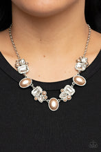 Load image into Gallery viewer, Sensational Showstopper - Brown Necklace - Paparazzi Jewelry
