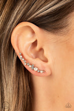 Load image into Gallery viewer, Couture Crawl - White Post Earrings - Paparazzi Jewelry
