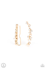 Load image into Gallery viewer, paparazzi-accessories-couture-crawl-gold-post earrings
