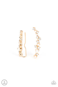 paparazzi-accessories-couture-crawl-gold-post earrings