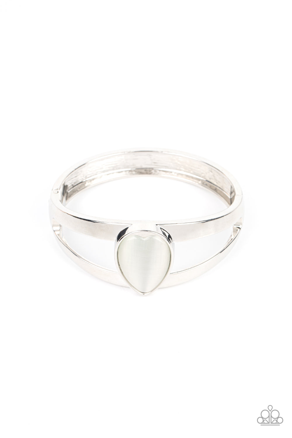 paparazzi-accessories-enhanced-enchantment-white-bracelet