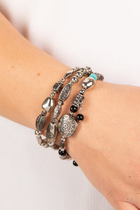 Western Quest - Black Bracelet - Paparazzi Jewelry