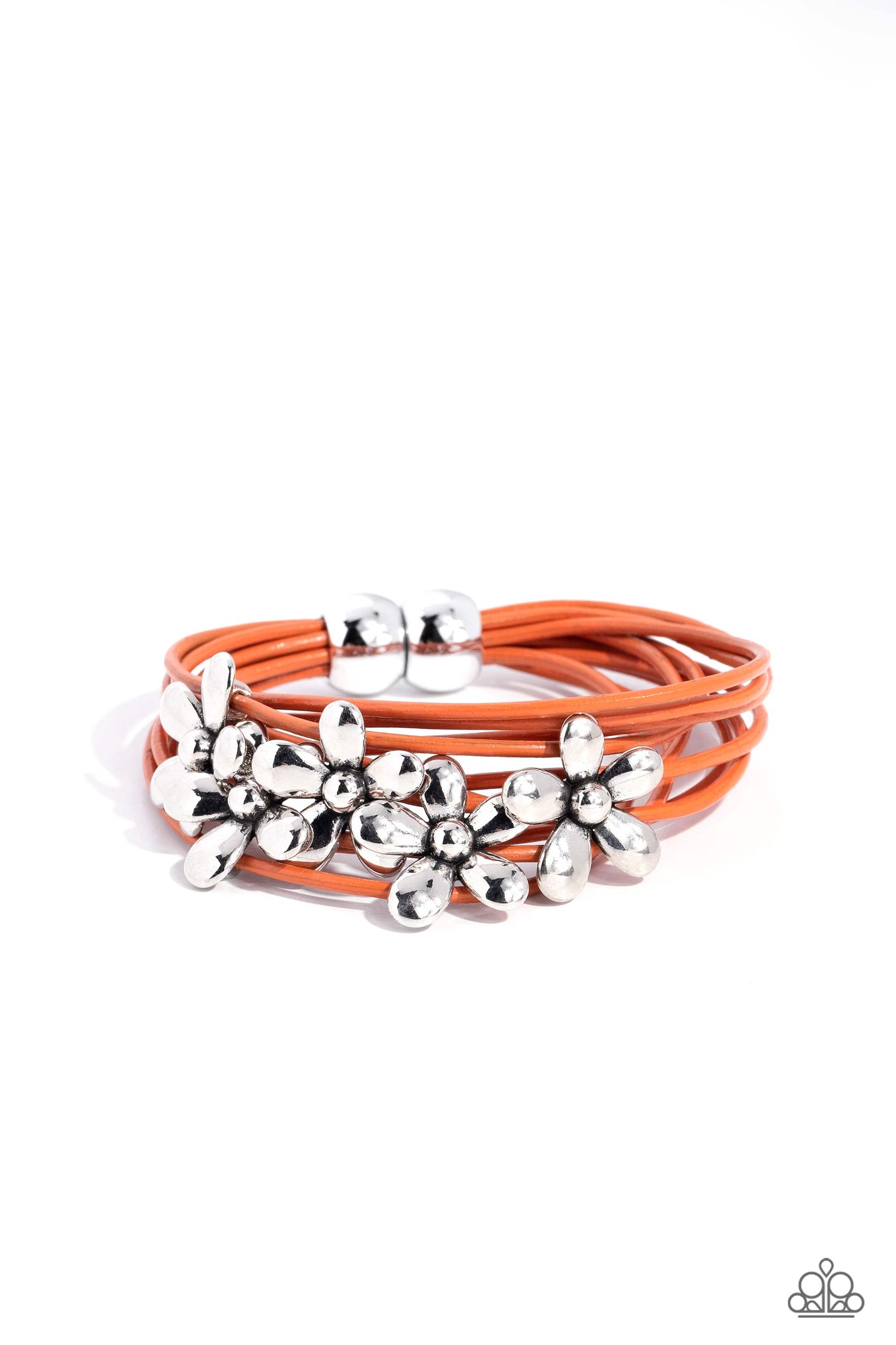 paparazzi-accessories-here-comes-the-bloom-orange-bracelet