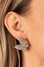 Load image into Gallery viewer, Smooth Like FLUTTER - Multi Post Earrings - Paparazzi Jewelry
