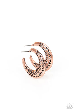paparazzi-accessories-wanderlust-wilderness-copper-earrings