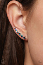 Load image into Gallery viewer, STARLIGHT Show - Blue Post Earrings - Paparazzi Jewelry
