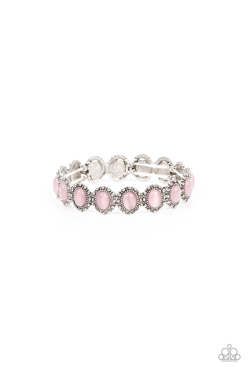 paparazzi-accessories-sweet-oblivion-pink-bracelet
