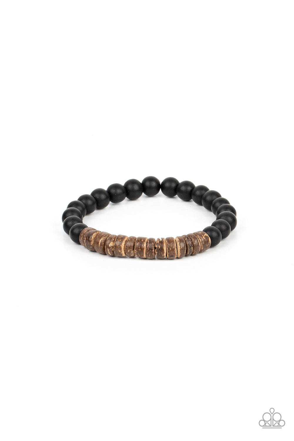 paparazzi-accessories-recreational-remedy-brown-bracelet