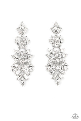 paparazzi-accessories-frozen-fairytale-white-post earrings