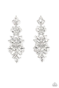 paparazzi-accessories-frozen-fairytale-white-post earrings