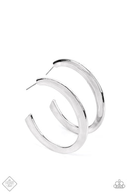 paparazzi-accessories-learning-curve-silver-earrings