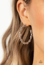 Load image into Gallery viewer, Impressive Innovation - Silver Earrings - Paparazzi Jewelry
