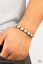 Load image into Gallery viewer, Rural Rocker - Blue Bracelet - Paparazzi Jewelry
