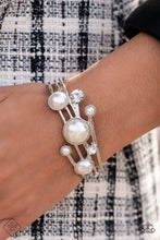 Load image into Gallery viewer, Total SAIL-Out - White Bracelet - Paparazzi Jewelry
