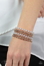 Load image into Gallery viewer, ICE Knowing You - Rose Gold Bracelet - Paparazzi Jewelry
