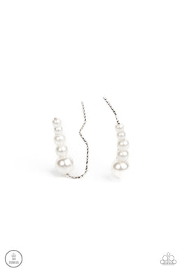 paparazzi-accessories-dropping-into-divine-white-post earrings