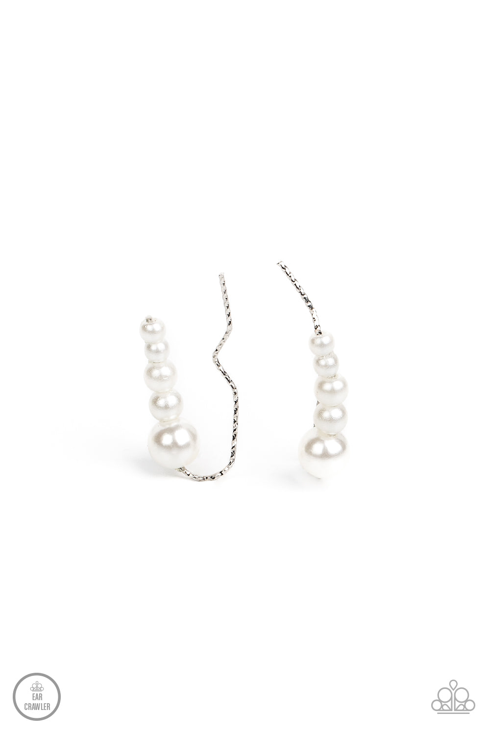 paparazzi-accessories-dropping-into-divine-white-post earrings