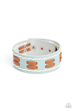 paparazzi-accessories-in-the-frontier-running-blue-bracelet