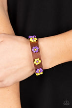 Load image into Gallery viewer, Flowery Frontier - Purple Bracelet - Paparazzi Jewelry
