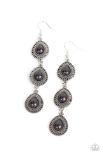 Load image into Gallery viewer, paparazzi-accessories-desertscape-dweller-black-earrings
