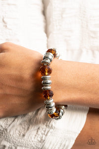 Power Pose - Brown Bracelet - Paparazzi Jewelry