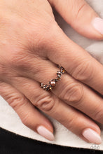 Load image into Gallery viewer, Blissfully Bella - Copper Ring - Paparazzi Jewelry
