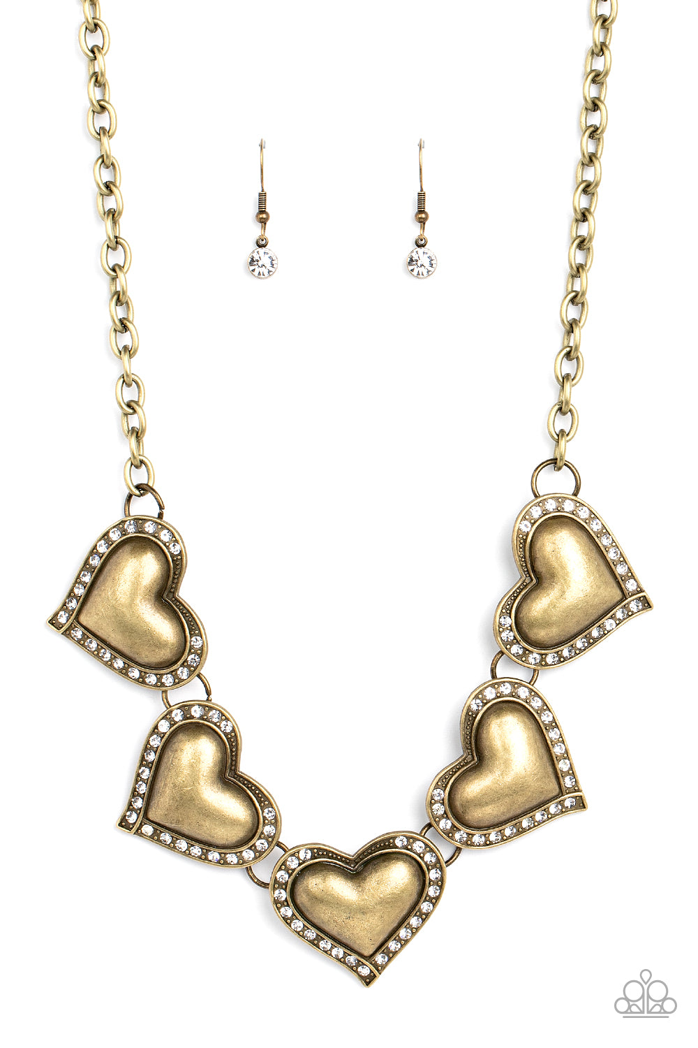 paparazzi-accessories-kindred-hearts-brass-necklace